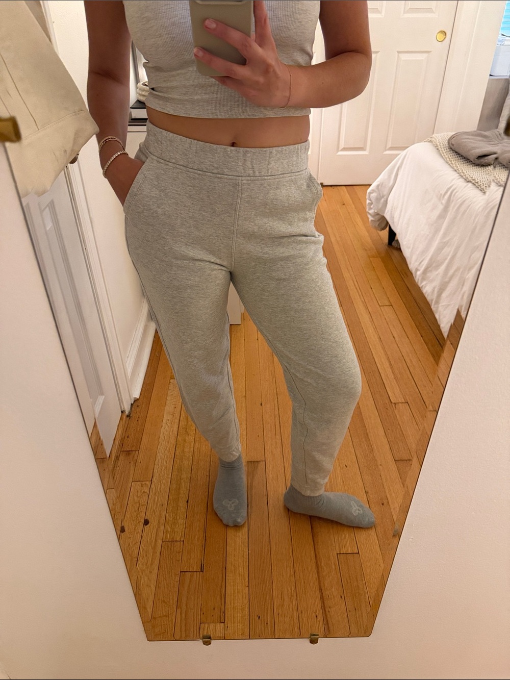 Lululemon Light Gray Joggers